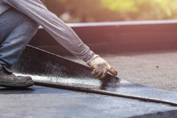 Professional Foundation Crack Repair technician working in Angola, NY